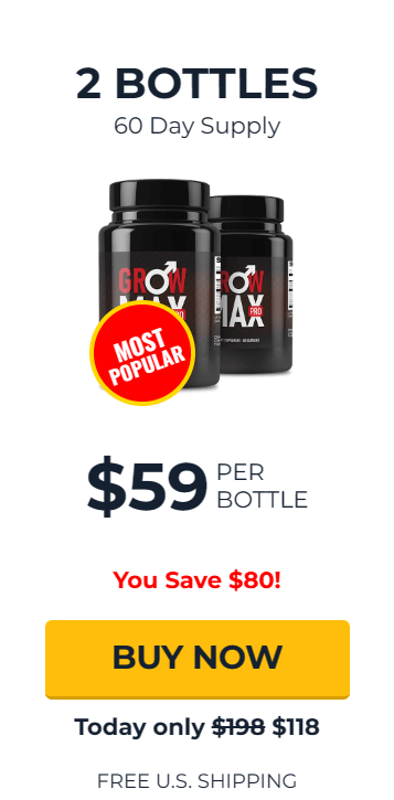 grow max pro 2 bottles price